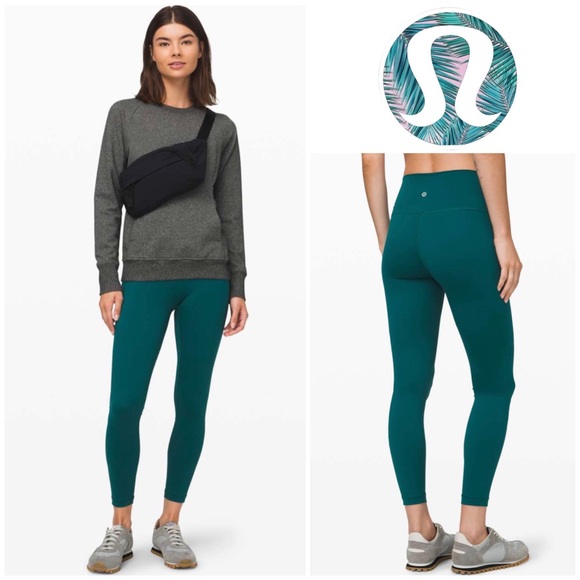 Lululemon Wunder Under High-Rise Tight 25" *Nulux in Emerald